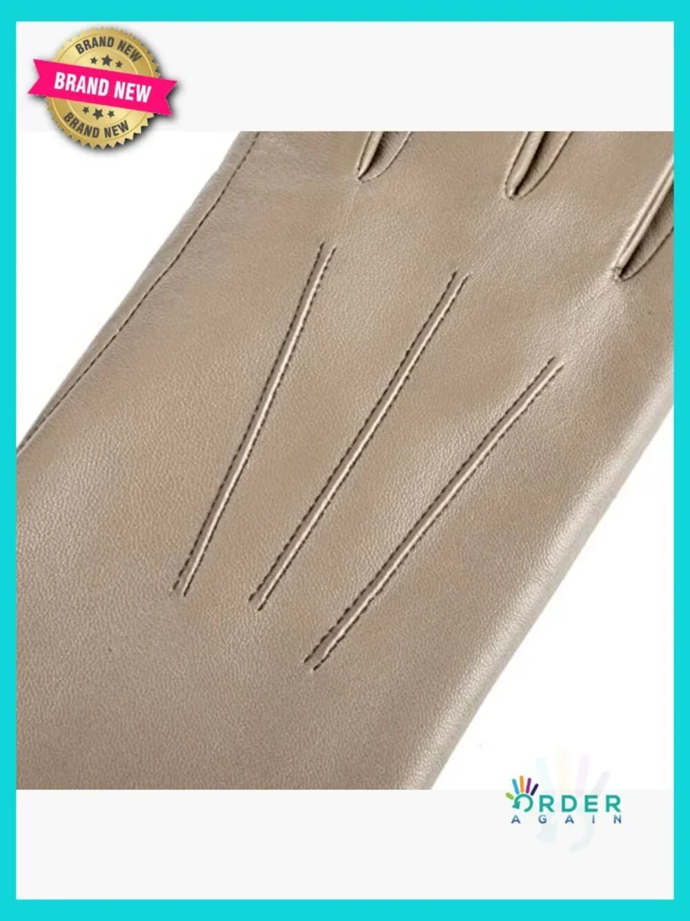 Leather Gloves with Cashmere Lining Touchscreen Driving Dress Gloves Winter